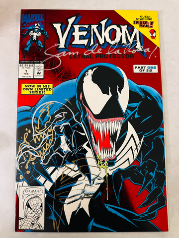 Venom: Lethal Protector #1 (1993) | Marvel | 1st Print | Signed/Remarked NM