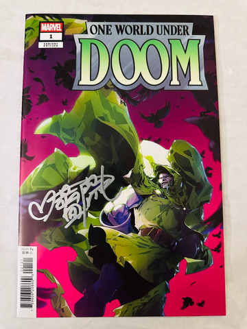 One World Under Doom #1 (2025) | Marvel | Rose Besch Variant | Signed NM