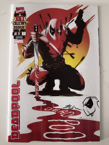 Deadpool #1 (2024) | Marvel | 1:25 Benjamin Su Variant | Signed & Remarked NM