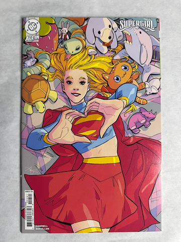 Supergirl #4 (2025) DC Comics 1:25 Amy Reeder Cardstock Variant 1st Luna Lustrum NM