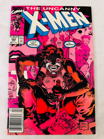 Uncanny X-Men #260 (1990) Marvel Comics Claremont Silvestri Story VF+