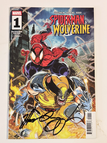 Spider-Man & Wolverine #1 (2025) Signed by Marc Guggenheim NM Marvel