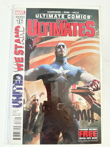 Ultimates #16 (2012) Signed Sam Humphries w/COA NM Marvel Comics
