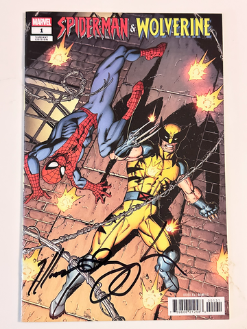 Spider-Man & Wolverine #1 (2025) Signed by Marc Guggenheim NM Marvel