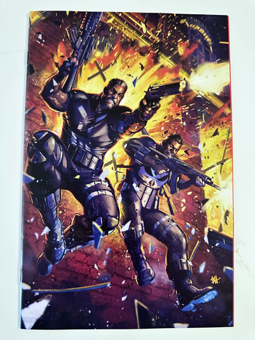 Punisher #1 (2025) 1:50 Ben Harvey Virgin Variant NM Marvel Knights