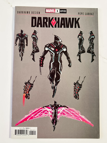 Darkhawk #1 (2021) 1:10 Pepe Larraz Variant VF- Marvel Comics