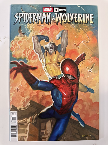 Spider-Man & Wolverine #4 (2025) NM De Tommaso 1:25 Variant Cover  Marvel Comics