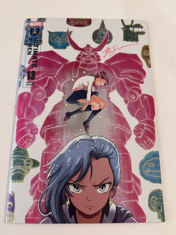 Ultimate X-Men #13 Su Foil Variant NM Signed Benjamin Su Marvel One Year In 2025