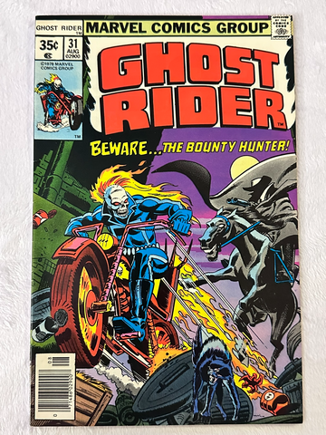 Ghost Rider #31 1st Appearance of Bounty Hunter Key Issue VF 8.0 Marvel 1978