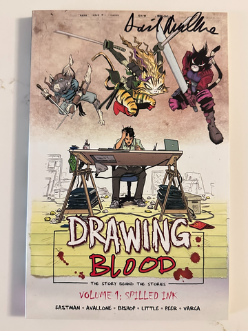 Drawing Blood Vol 1 Spilled Ink TP Signed David Avallone NM Image 2025