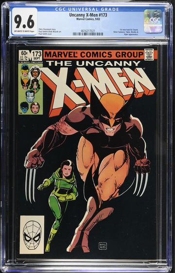 Uncanny X-Men #173 CGC 9.6 WP Origin of Silver Samurai Marvel 1983