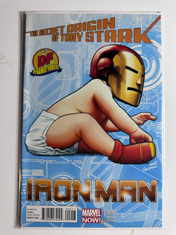 Iron Man #9 Dynamic Forces DF Exclusive Greg Land Variant w/ COA NM 2013