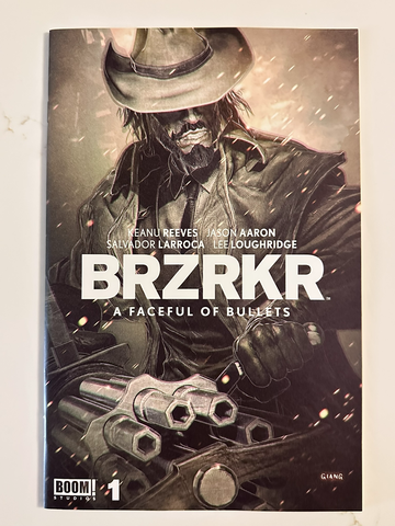 BRZRKR Faceful of Bullets #1 ComicHub Exclusive NM- Reeves Giang 2024