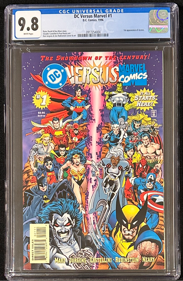 DC vs Marvel # 1 CGC 9.8 (1996)