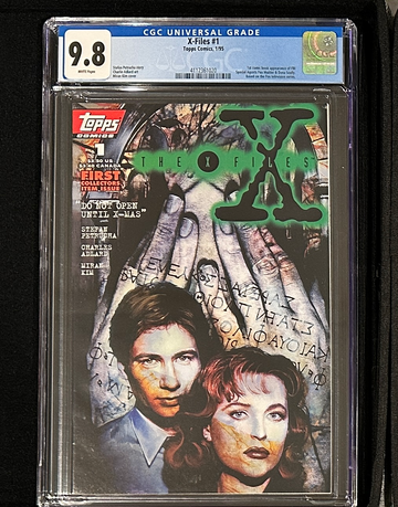 X-Files # 1 Green Cover CGC 9.8 (JAN 1995)