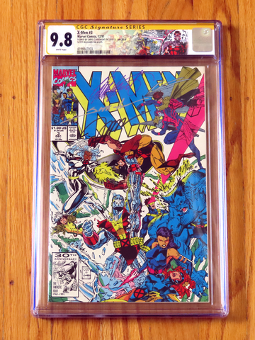  X-MEN #3 CGC SS 9.8 1991 Signature Series signed 3x Lee Claremont Williams