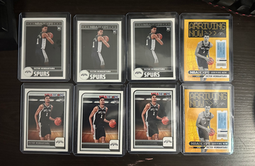 Victor Wembanyama 2023-24 Panini NBA Hoops 8-Card Rookie Lot Spurs RC #277 #298