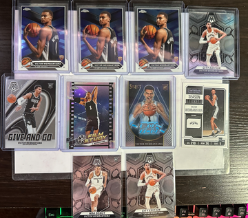 2023 Topps Chrome Victor Wembanyama Lot 10
