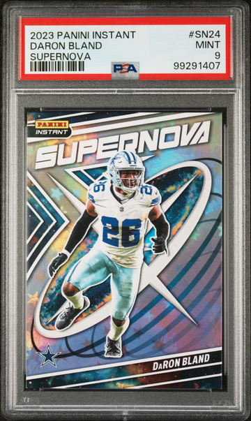 DaRon Bland 2023 Panini Supernova NFL #SN-24 Football Card PSA 9 Mint