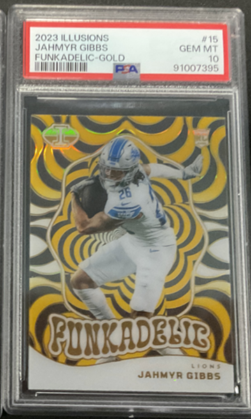 2023 Illusions Jahmyr Gibbs GOLD Funkadelic /25