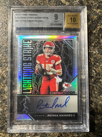 Patrick Mahomes auto #/25