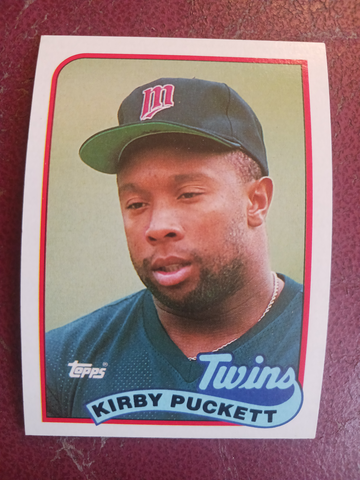 Topps 1989 Kirby puckett