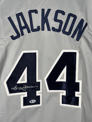 Reggie Jackson Signed New York Yankees Jersey BAS Mr October