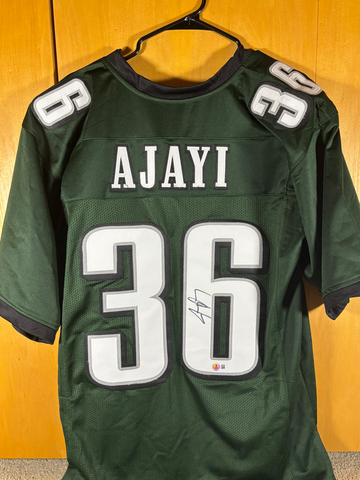 Jay Ajayi Autographed Signed Philadelphia Eagles Custom Jersey; Beckett COA