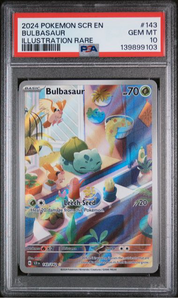 Bulbasaur #143/142 Illustration Rare Stellar Crown