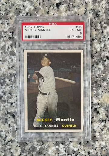 1957 Mickey Mantle PSA 6