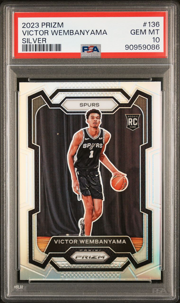 2023 Prizm- Victor Wembanyama- Silver- PSA 10