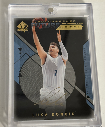 2019 Upper Deck Employee Exclusive- Luka Doncic- future watch- autograph 
