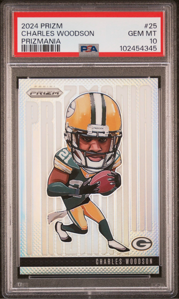2024 Prizm- Charles Woodson- Prizmania PSA 10