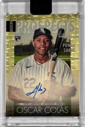 Oscar Colas 2023 Bowman Modern Prospects Autograph Superfractor 1/1 RC #MPAV-OC Sealed 🔥🔥🔥