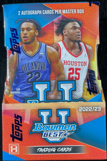 2022-23 Bowman Best University Hobby Master Box Sealed Wembanyama/Clark 🔥🔥🔥