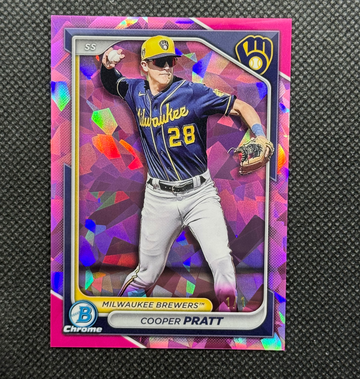 2024 Bowman Draft Sapphire Cooper Pratt Padparadscha #1/1