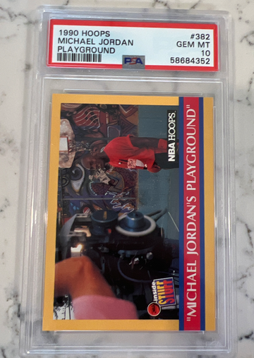 1990 Hoops Michael Jordan Playground PSA 10