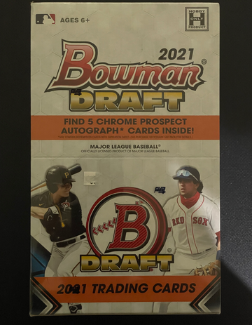 2021 Bowman Draft Baseball Super Jumbo Hobby Box
