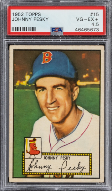 1952 Topps Johnny Pesky 