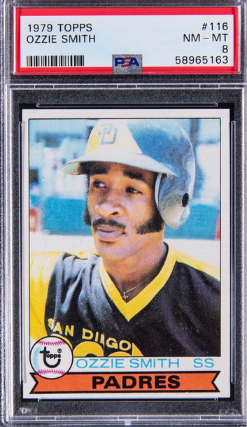 1979 Topps Ozzie Smith #116 PSA 8