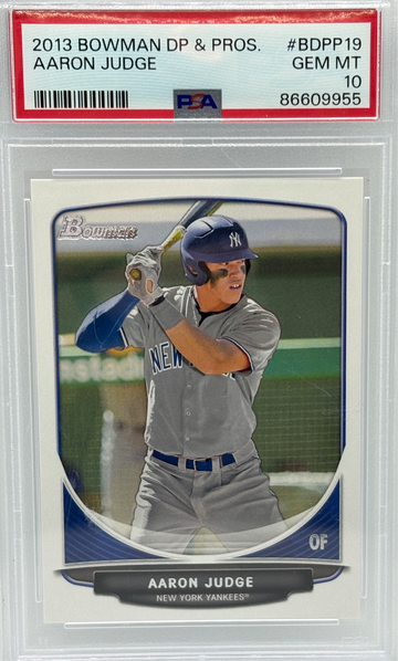 Aaron Judge #BDPP19 PSA 10 RC