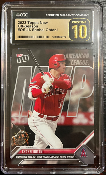 2023 Topps Now OS 16 Shohei Ohtani CGC Pristine 10