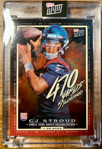 2023 Topps Now CJ1  CJ Stroud
