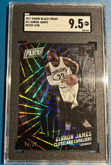 2017 Panini Black Friday #2 Lebron James Decoy /50
