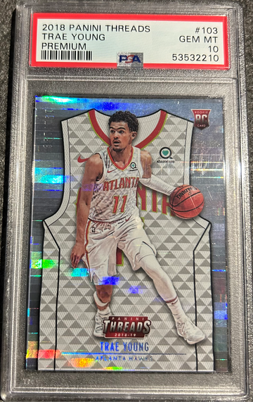 2018 Panini Threads Trae Young Premium #103