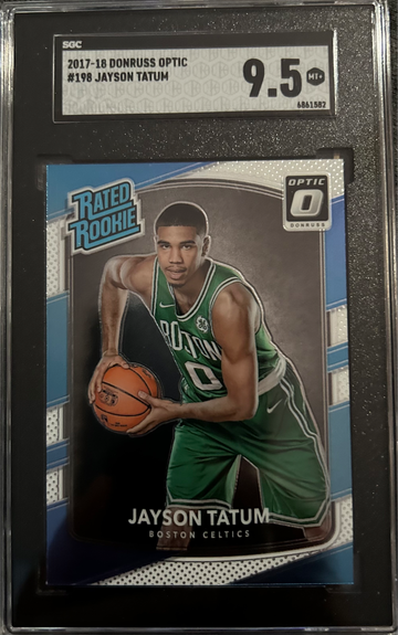 2017-18 Donruss Optic #198 Jayson Tatum Rookie