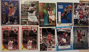Michael Jordan Lot Spark Plug, Fleer