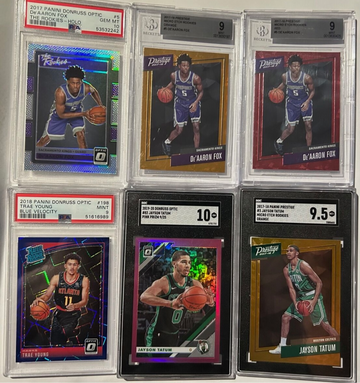Graded Card Lot Fox Young Tatum
