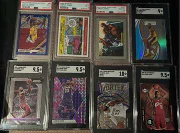 Lebron James Graded Lot
