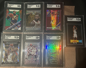 Lebron James Graded Lot